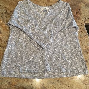 Old Navy top in heather grey Sz women’s S